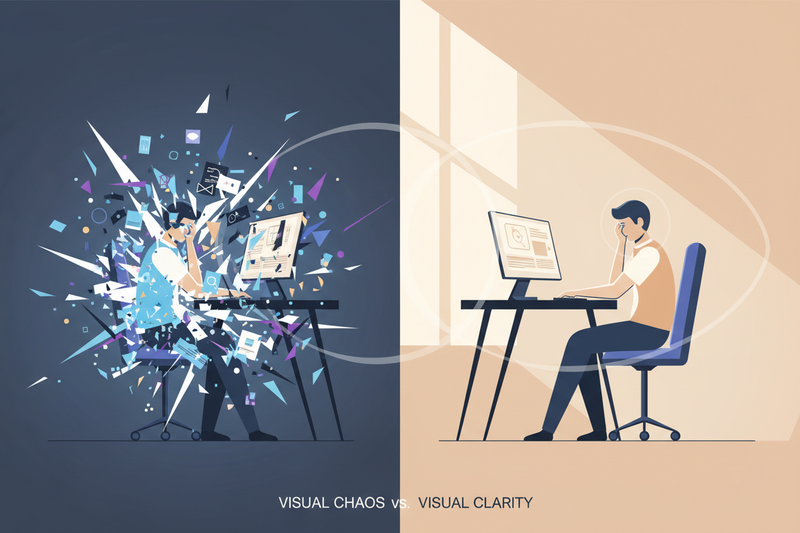Cognitive Load and Visual Noise