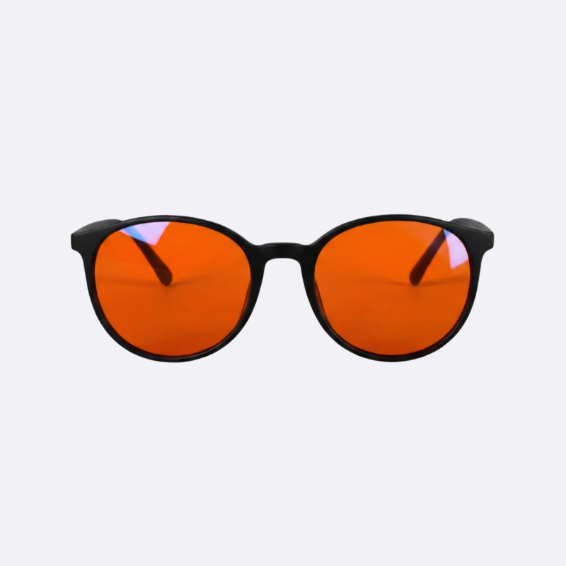 Lucen - Ember - Black - Orange Blue light blocking lens - Blue light blocking glasses