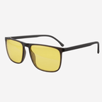 Lucen - Dusk - Black Frame - Yellow blue light blocking lens