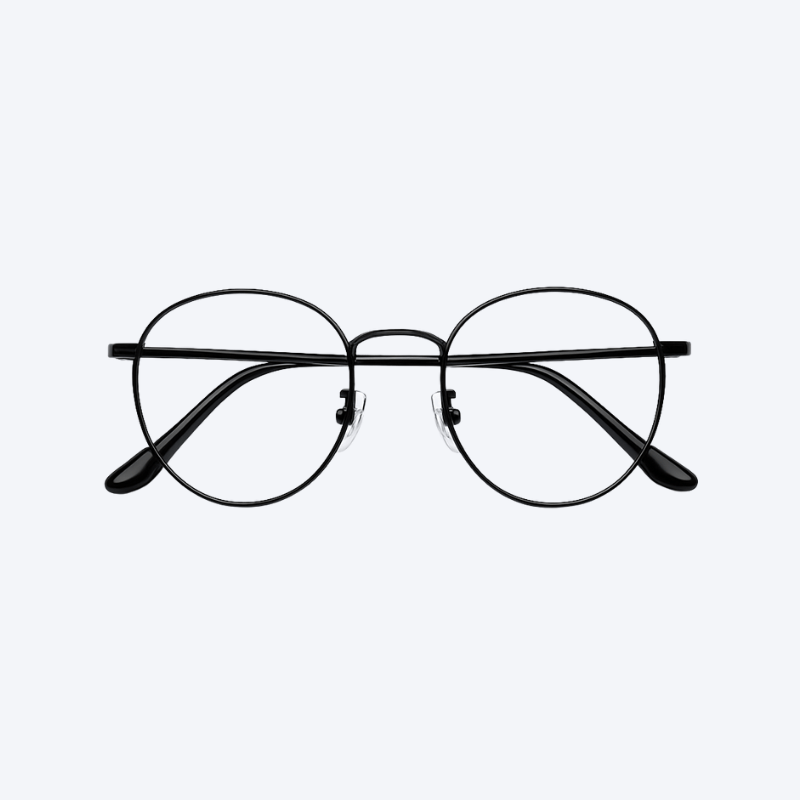 Lucen - Elegant - Black frame - Clear Blue Light blocking lens