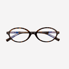 Lucen - Ellipse - Leopard Frame - Clear blue light blocking lens