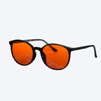 Lucen - Ember - Black Frame - Orange Blue Light blocking lens