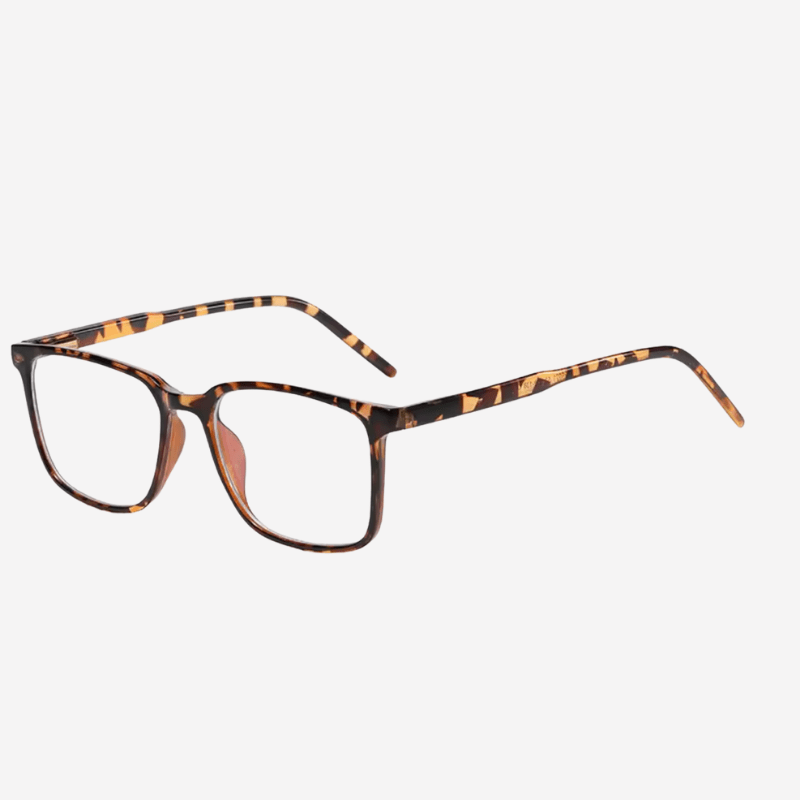 Lucen - Forma - Leopard Frame - Clear blue light blocking lens