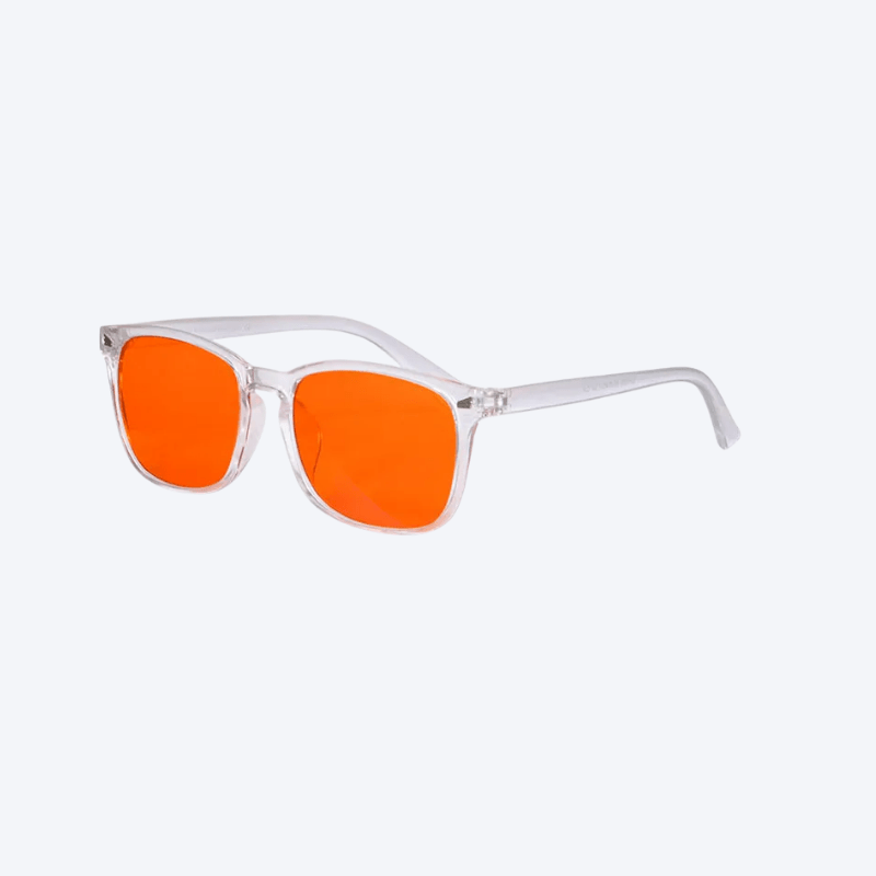 Lucen - Terra - Transparent Frame - Orange Blue light blocking lens