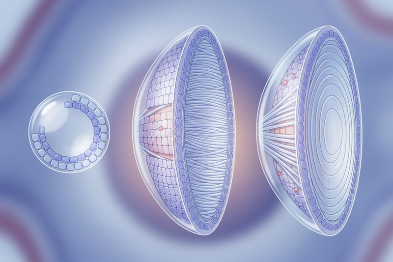 The Developing Crystalline Lens